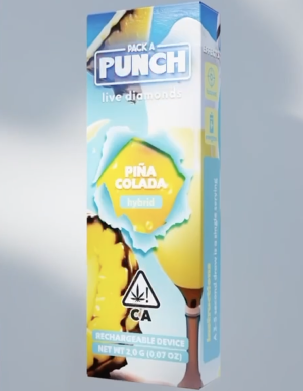 Pack A Punch Pina Colada Disposable